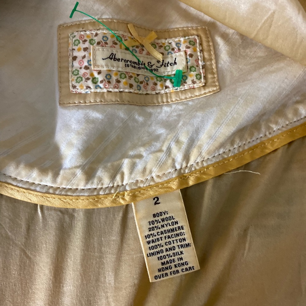 Abercrombia & Fitch wool vintage mini skirt
